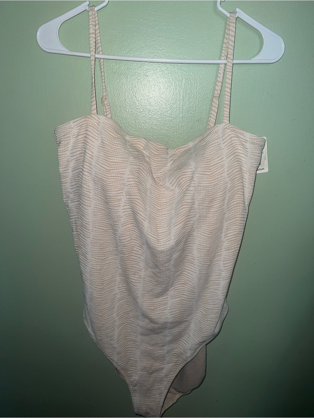 Aerie Jaguard Bandeau One Piece Swimsuit